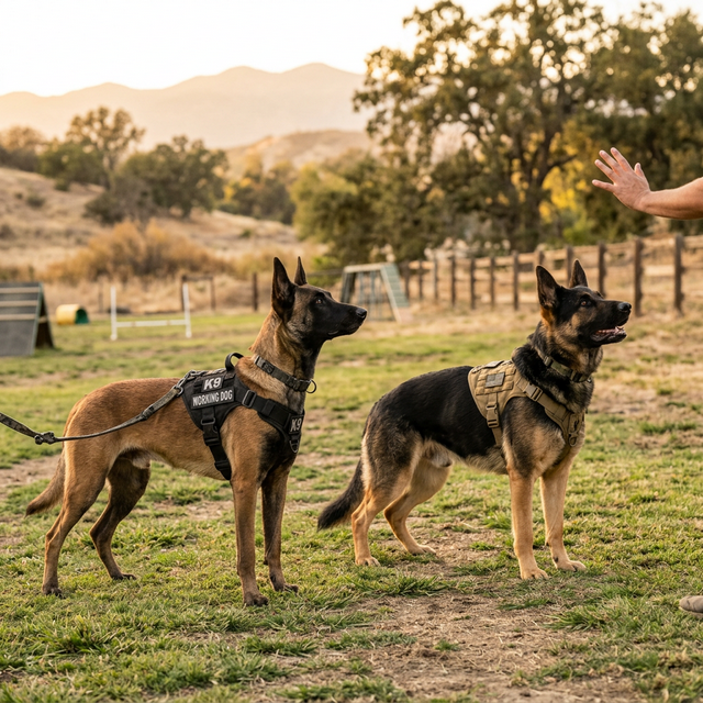 Belgian Malinois and Malinois dog training specialist
