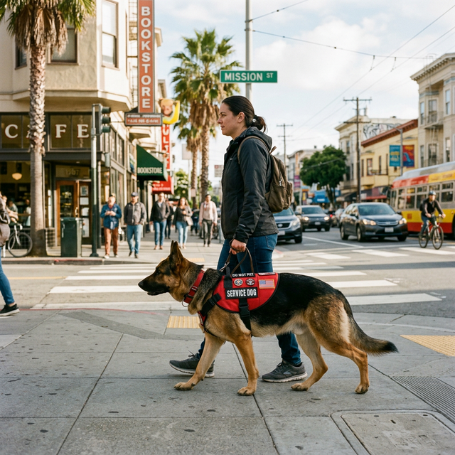 Service dog training and K9 programs California